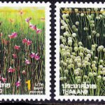 THAILAND 1994 FLOWERS 4V SET MINT NH STAMPS #D39