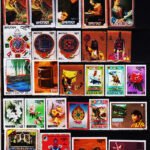 BHUTAN 50 DIFFERENT STAMPS MOSTLY MINT #2002