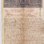 BRITISH INDIA QUEEN VICTORIA 8 ANNAS STAMP PAPER