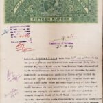 BRITISH INDIA KING GEORGE VI 15RS STAMP PAPER