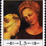 SAN MARINO PAINTING MINT STAMPS NO GUM #A102