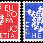 SWITZERLAND 1961 - EUROPA STAMPS BIRDS 2V SET MINT NH STAMPS NO GUM #D42