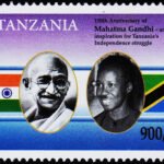 TANZANIA - 150th BIRTH ANNIV OF GANDHI, MINT NH STAMPS #D18