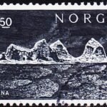 NORWAY 1968 THE GROUP OF ISLANDS OF TRAENA USED STAMPS #3018