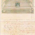 BRITISH INDIA KING EDWARD VII 10RS STAMP PAPER