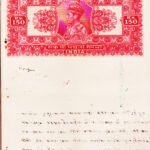 BRITISH INDIA KING GEORGE VI 150RS STAMP PAPER