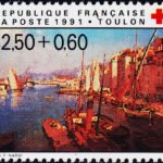 FRANCE 1991 RED CROSS MINT NH STAMPS #C