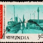 INDIA FOREIGN MAIL BOMBAY USED STAMPS