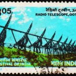INDIA RADIO TELESCOPE, OOTY USED STAMPS