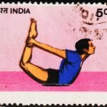 INDIA 1991 YOGA USED STAMPS