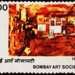 INDIA BOMBAY ART SOCIETY USED STAMPS