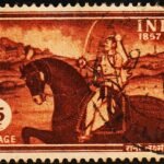 INDIA RANI LAXMIBAI USED STAMPS
