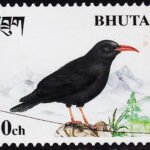 BHUTAN BIRDS 10CH MINT NH STAMPS #P26