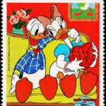 BHUTAN MIKEY MOUSE CARTOON CHARACTERS MINT NH STAMPS #P26
