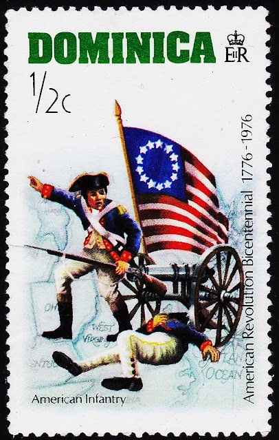 DOMINICA 1976 Bi-centenary of American Revolution MINT NH STAMPS