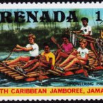 GRENADA JAMBOREE SCOUT MINT NH STAMPS #2010