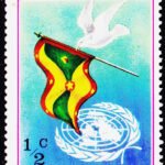 GRENADA - BIRDS - FLAG -UN MINT NH STAMPS #2010