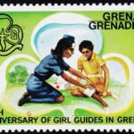 GRENADA AND GRENADINES GIRL GUIDE MINT NH STAMPS #2010