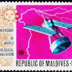 MALDIVES 1974 Centenary of World Meteorological Organization 2L MINT NH STAMPS #2010