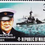 MALDIVES 1974 - Birth Centenary of Sir Winston Churchill MINT NH STAMPS #2015