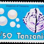 TANZANIA MINERALS MINT NH STAMPS #2012