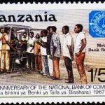 TANZANIA MOBILE BANKING SERVICE MINT NH STAMPS #2012