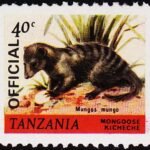 TANZANIA OFFICIAL ANIMAL MINT NH STAMPS #2010