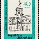 ARGENTINA ARCHITECTURE USED STAMPS #P29