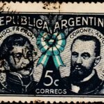 ARGENTINA 1941 General French and Colonel Beruti USED STAMPS #P29