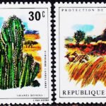 RWANDA 1975 Protection of nature 2 DIFFERENT MINT NH STAMPS #2011