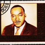 SHARJAH 1968 Dr. MARTIN LUTHER KING STAMPS, CTO #3011