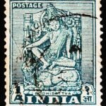 INDIA BUDDHA USED STAMPS
