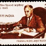 INDIA PRESIDENT ROOSEVELT AND STAMPS COLLECTION USED STAMPS