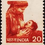 INDIA MOTHER AND CHILD MINT NH STAMPS #2020