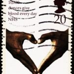 GREAT BRITAIN BLOOD DONATION THEME USED STAMPS #3001
