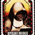 RWANDA 1976 75th Anniversary of Catholic Church MINT NH STAMPS #2011