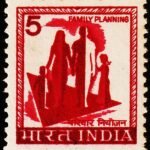 INDIA FAMILY PLANNING 5P MINT NH STAMPS#2020