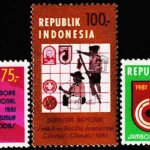 INDONESIA 1981 6th Asia-Pacific Scout Jamboree 3V SET MINT NH STAMPS #2014