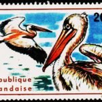 RWANDA BIRDS MINT NH STAMPS #2011