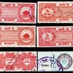 BANGLADESH COURT FEE 6 DIFFERENT USED STAMPS #3015