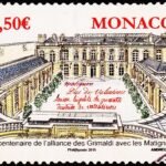 MONACO 2015 300th Anniversary of the Alliance between the Grimaldis and the Matignons families € 1.50 USED STAMPS #P19