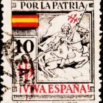 SPAIN 1936 CIVIL WAR LOCAL ISSUE USED STAMPS #3016