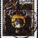 SPAIN 2005 Stained Glass Windows - Avila Cathedral USED STAMPS #3016