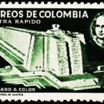 COLOMBIA 1956 COLUMBUS MEMORIAL LIGHTHOUSE MINT NH STAMPS #D15