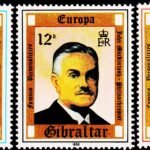 GIBRALTAR 1980 FAMOUS PEOPLE EUROPA MINT NH STAMPS