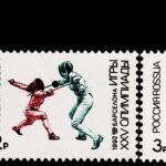 RUSSIA 1992 BARCELONA OLYMPIC GAMES 3V SET MINT NH STAMPS #D14