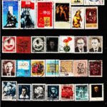 EAST GERMANY DDR 83 DIFFERENT USED STAMPS COLLECTION LOT #2029