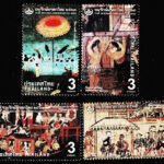THAILAND 2020 THAI HERITAGE MURAL PAINTINGS 4V SET MINT NH STAMPS