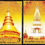 THAILAND 2020 VESAK DAY BUDDHIST STUPAS 4V SET MINT NH STAMPS