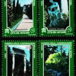 VATICAN CITY 1995 NATURE CONSERVATION YEAR 4 DIFFERENT MINT NH STAMPS